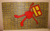 PopFuzz The Robot "Crowd Surfing 2" 60"X36" original painting by S.L. Powers
