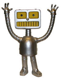 PopFuzz The Robot 8" Limited Edition Vinyl Figure