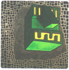The Head 4"X4" Sticker